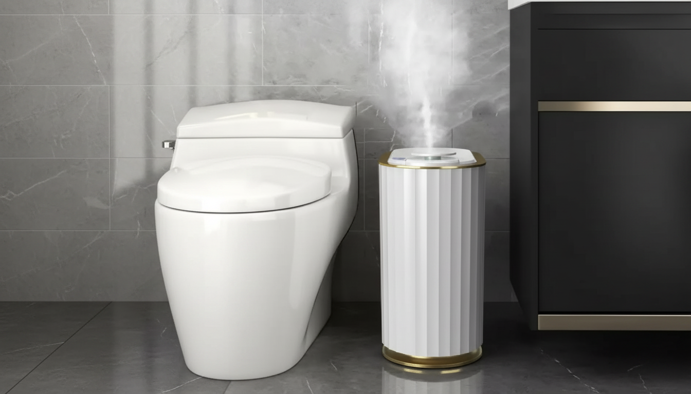 Touchless Sensor Trash Can for Cleaner, Low-Mess Homes