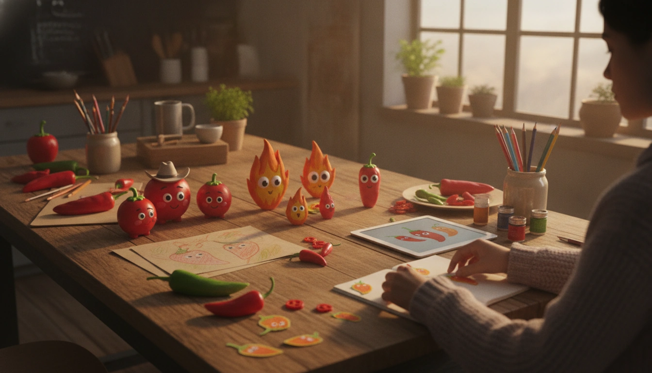 Cartoon Chili Pepper: Cute Styles, Uses & Ideas